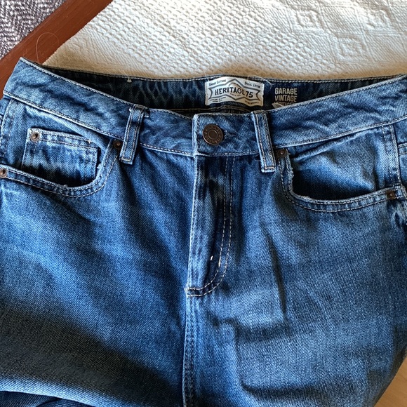 Garage Vintage Héritage 75 distressed Mom Jeans - Picture 4 of 12